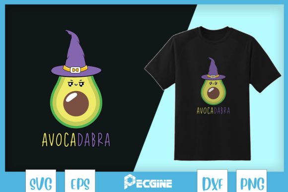 Avocadabra Magic Puns SVG: Graphics for Crafts & Playful Branding