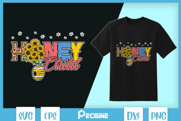 Honey Child Bee SVG Design Bee Hive: Graphics for Crafts