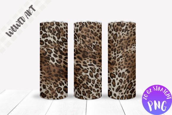 Leopard Print Tumbler Wrap: Graphics for Crafts